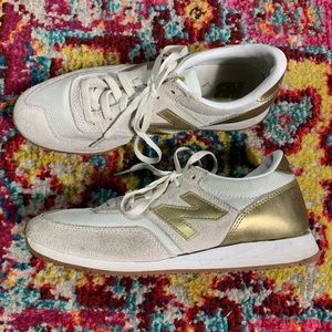 new balance 100 gold